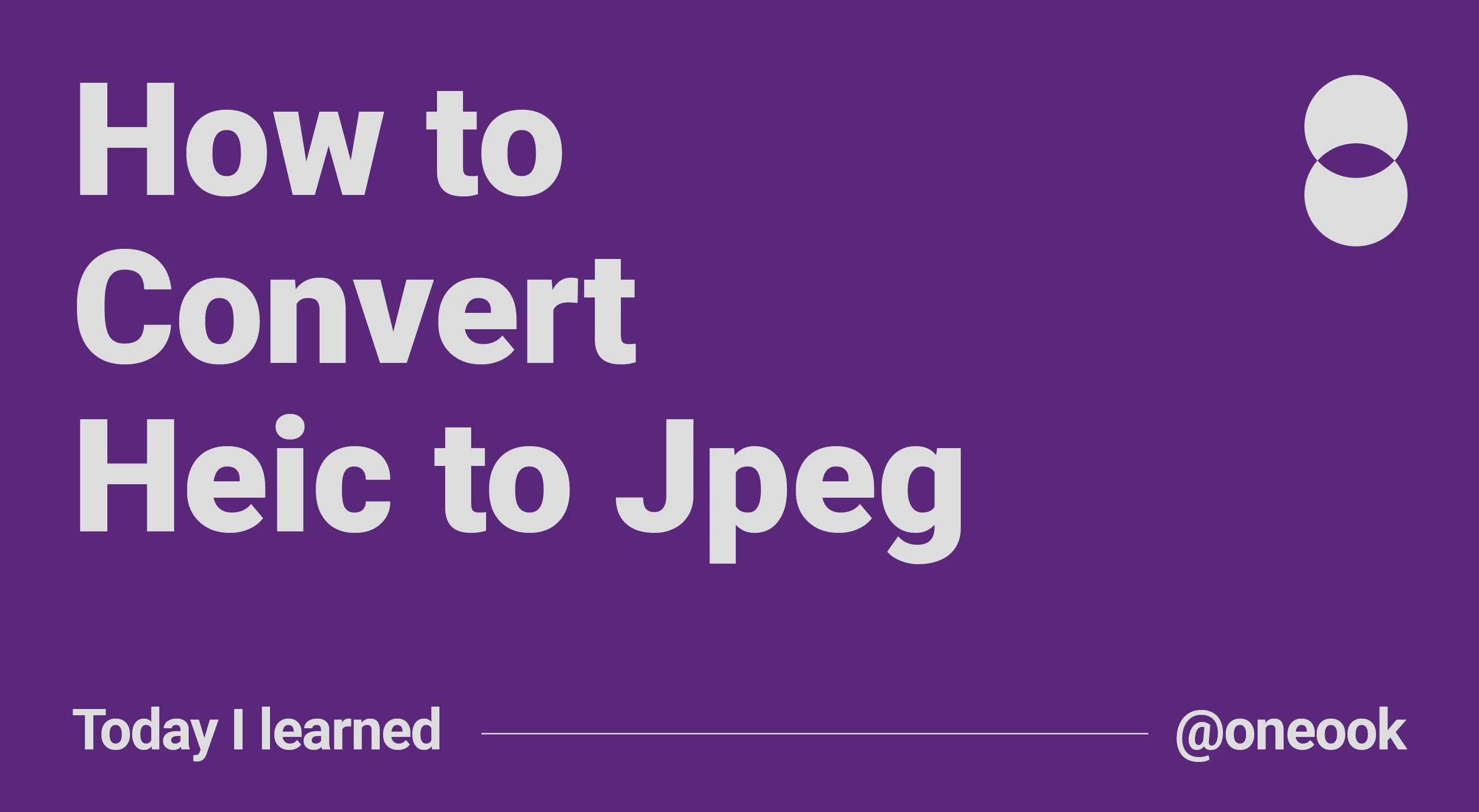 HEIC 이미지를 JPEG로 변환하기 | heic-convert 사용법